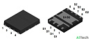 Микросхема MDU5593SVRH Dual N-Channel MOSFET 30V 34A/40A POWERDFN56