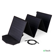 Солнечная панель TOP-SOLAR 100W 18V DC 2 USB влагозащищенная складная на 5 секций