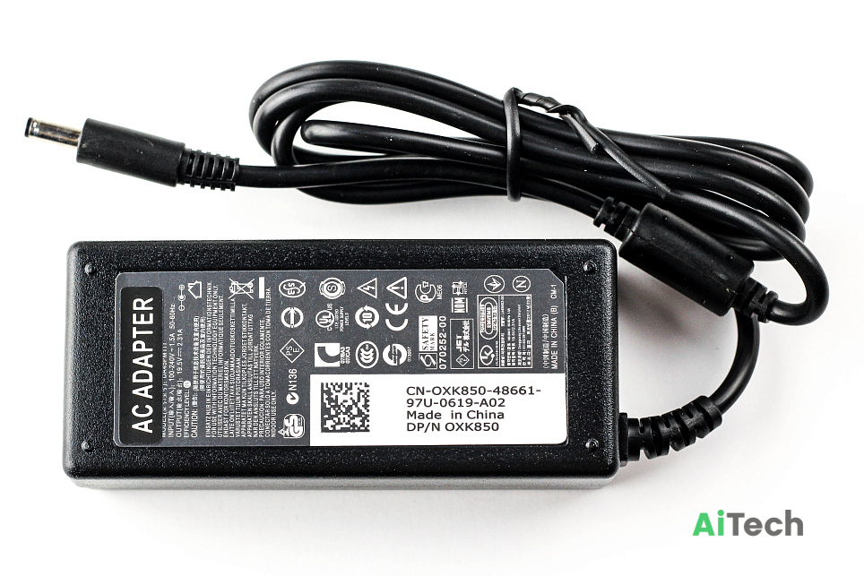 Блок питания для ноутбука Dell 19.5V 2.31A (4.5х3.0) 45W ORG