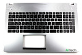 Клавиатура для Asus N56 TopCase с подсветкой p/n: 13NB03J1AM0301, 43NJ8TCJN00 - фото