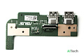 Разъем USB 150 на плате Asus X756UX REV2.0 90NB0A30-R10020 - фото