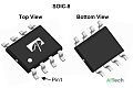 Микросхема AO4828 Dual NP-Channel MOSFET 6V 4.5A SO-8 - фото