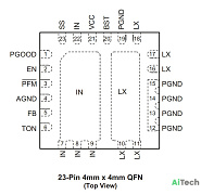 Микросхема AOZ2264VQI-30 24V/16A