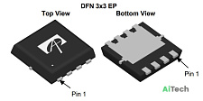 Микросхема AONR32340C N-Channel MOSFET 30V 12A DFN3x3PE