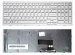 Клавиатура для ноутбука Sony VPC-EE белая с рамкой p/n: V116646B AENE7700010 AENE7700010 - фото