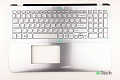 Клавиатура для ноутбука Sony SVF15a cеребро TopCase p/n: 9Z.NACSQ.00U, Aegd6e000103a, 149241621 - фото
