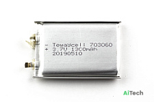 Аккумулятор универсальный 703060 3.7V 1300mAh Li-Pol 7*34*50 mm
