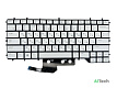 Клавиатура для ноутбука Dell Alienware M15 R2 R3 M15-7397 Белая p/n: 094DNY NSK-QBBC PK132KH1B22 - фото