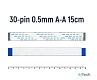 FFC FPC шлейф 30pin 0.5mm 15cm A-Type - фото