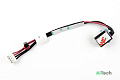 Разъем питания Acer R7-571 R7-571G 571P R7-572 R7-572G 572P (5.5x1.7) с кабелем p/n: DC30100O100  - фото