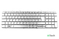 Клавиатура для HP Pavilion DV7-1000 Серебро ENG p/n: NSK-H830R NSK-H840R, 9J.N0L82.20R, 9J.N0L82.30R - фото