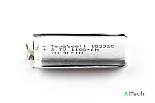 Аккумулятор универсальный 102060 3.7V 1100mAh Li-Pol 10*20*54 mm