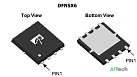 Микросхема AON6380 N-Channel MOSFET 30V 24A DFN5x6 Bulk
