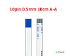 FFC FPC шлейф 10pin 0.5mm 10cm A-Type - фото