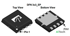 Микросхема AONR21357 P-Channel MOSFET 20V 34A DFN3x3EP