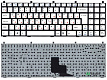 Клавиатура для ноутбука DNS Clevo W765K C4500 Белая без рамки p/n: MP-08J46SU-430 - фото