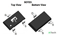 Микросхема AO3402 N-Channel MOSFET 30V 4A SOT23-3 - фото
