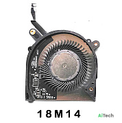 Вентилятор/Кулер для ноутбука Dell XPS 13 7390 2-in-1 4Pin p/n: ND55C43-18M14
